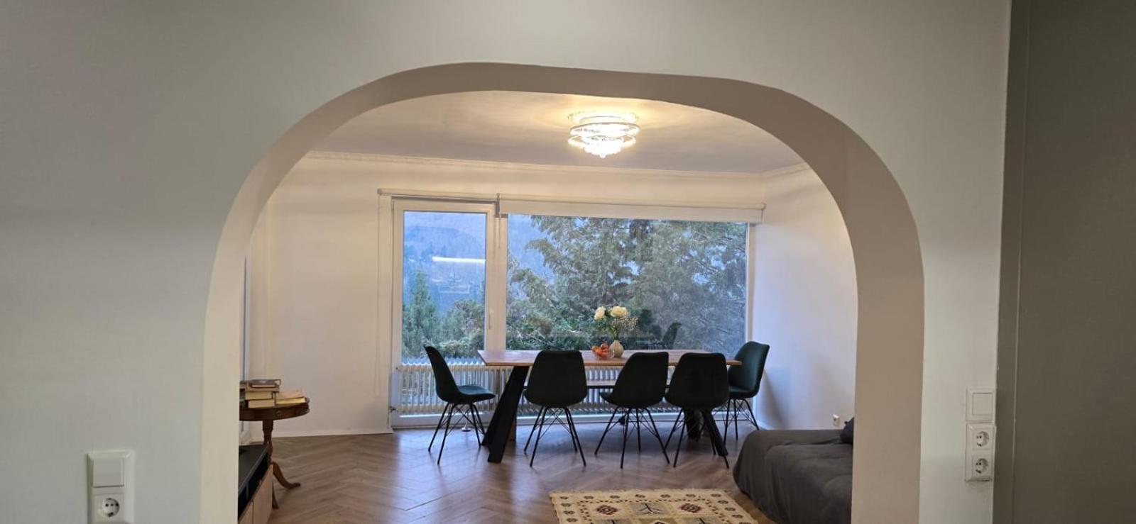 Wohnung Im Schwarzwald Mit Panorama Blick Kleines Wiesental Eksteriør bilde