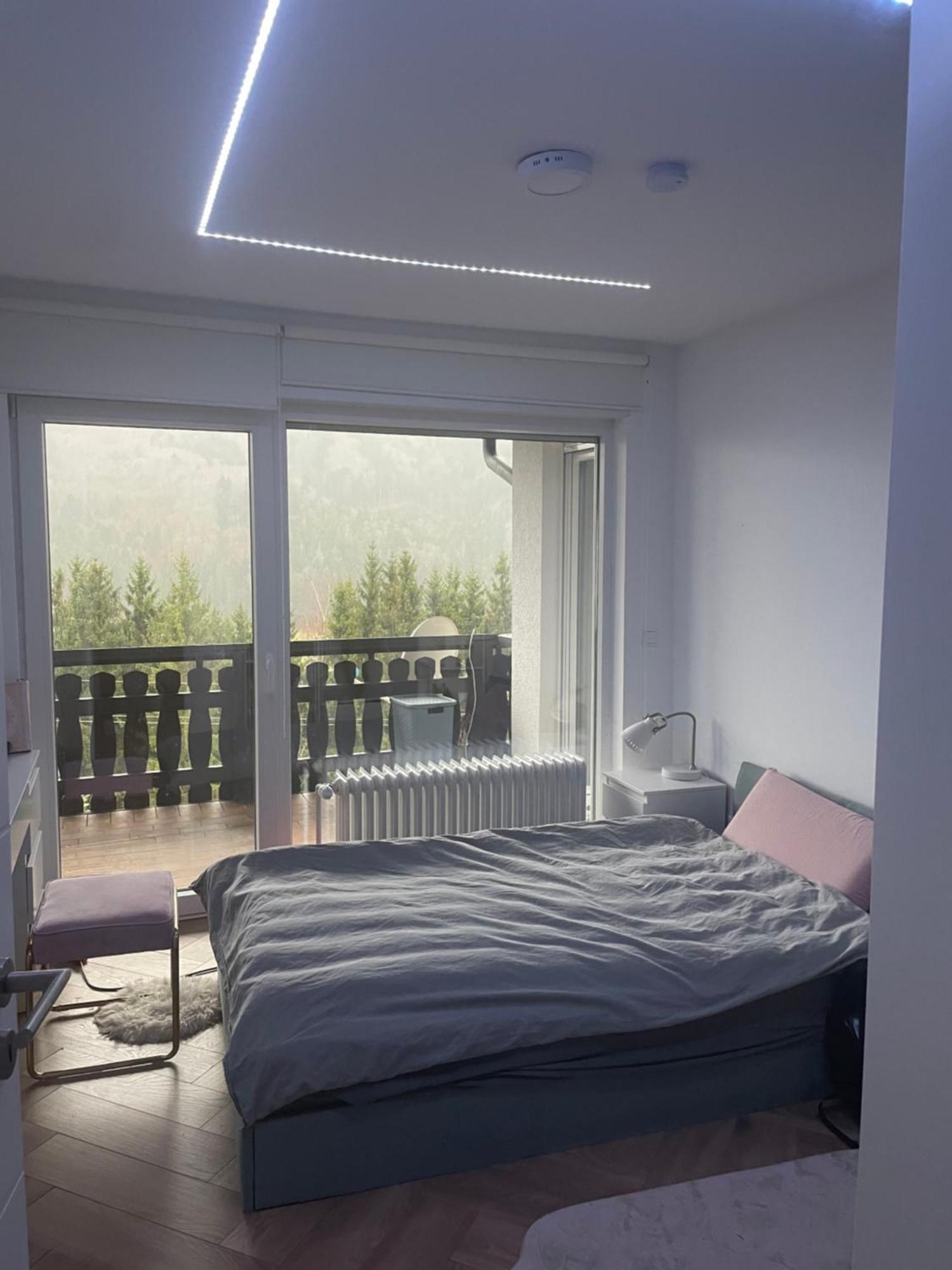 Wohnung Im Schwarzwald Mit Panorama Blick Kleines Wiesental Eksteriør bilde